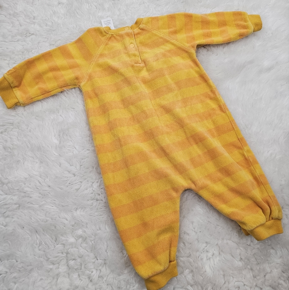 Vintage Eric Carle Carter's Hungry Caterpillar Velour Romper One Piece 6-9 Month - Picture 6 of 6